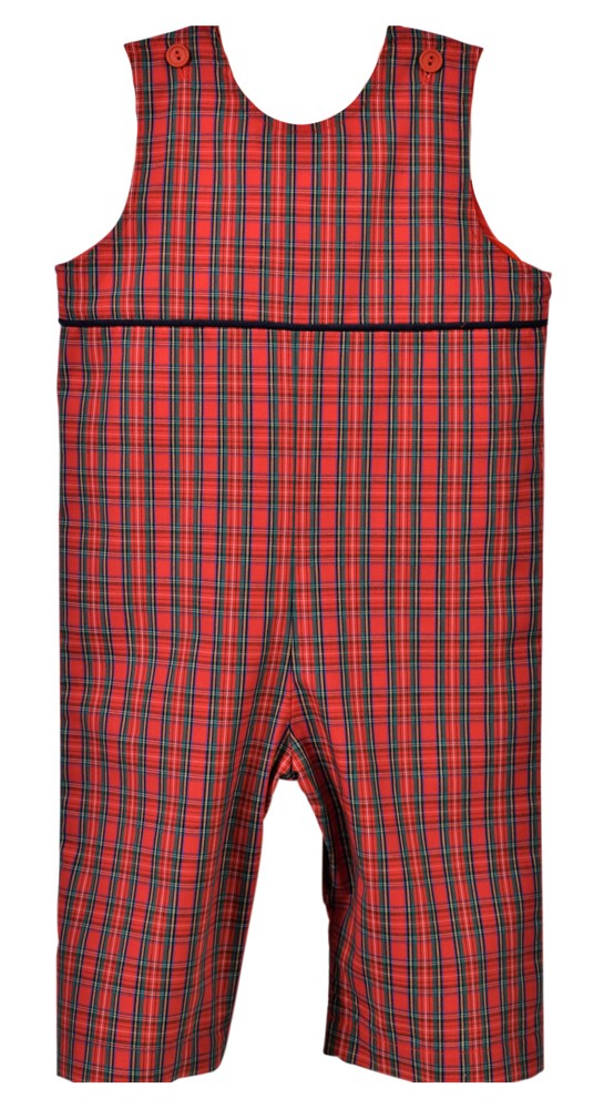 Funtasia Baby / Toddler Boys Red Holiday Plaid Longall by Funtasia