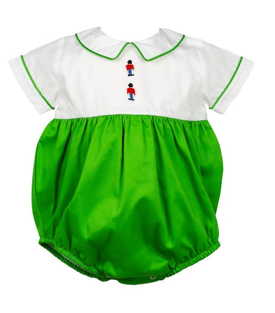 Proper Peony Baby Boys Bubble - Green Toy Soldier