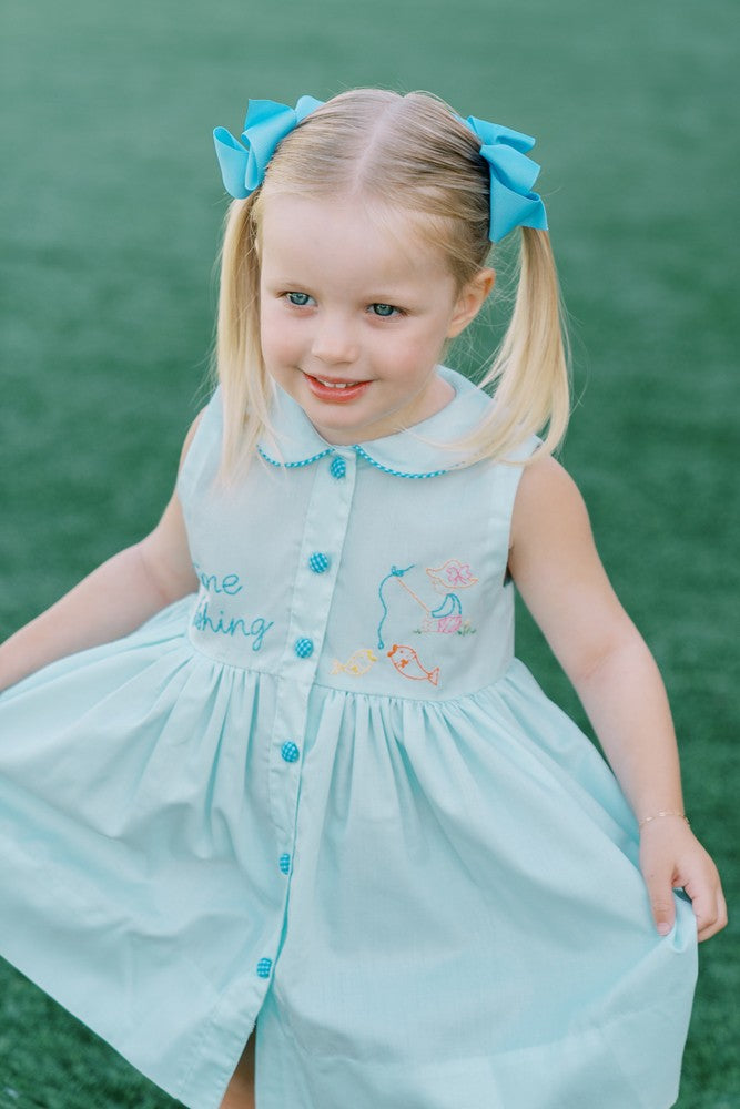 Proper Peony Girls Gone Fishing Dress
