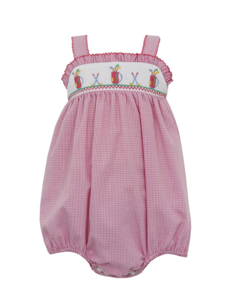 hot pink baby girl dress LEMON LOVES LAYETTE Girls Pink Pima Cotton Dress