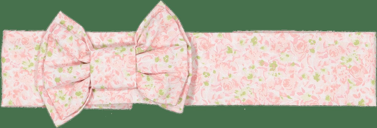 Sal & Pimenta Girls Headband - Pink Floral Lily