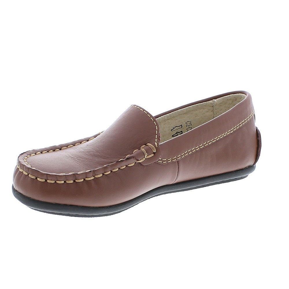 Footmates Boys Shoes - Brooklyn Loafer - Cognac