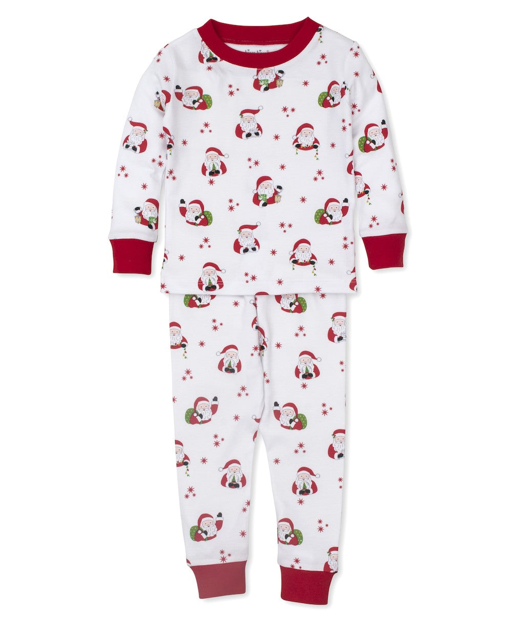Kissy Kissy Christmas Pajamas - Santa Claus Print