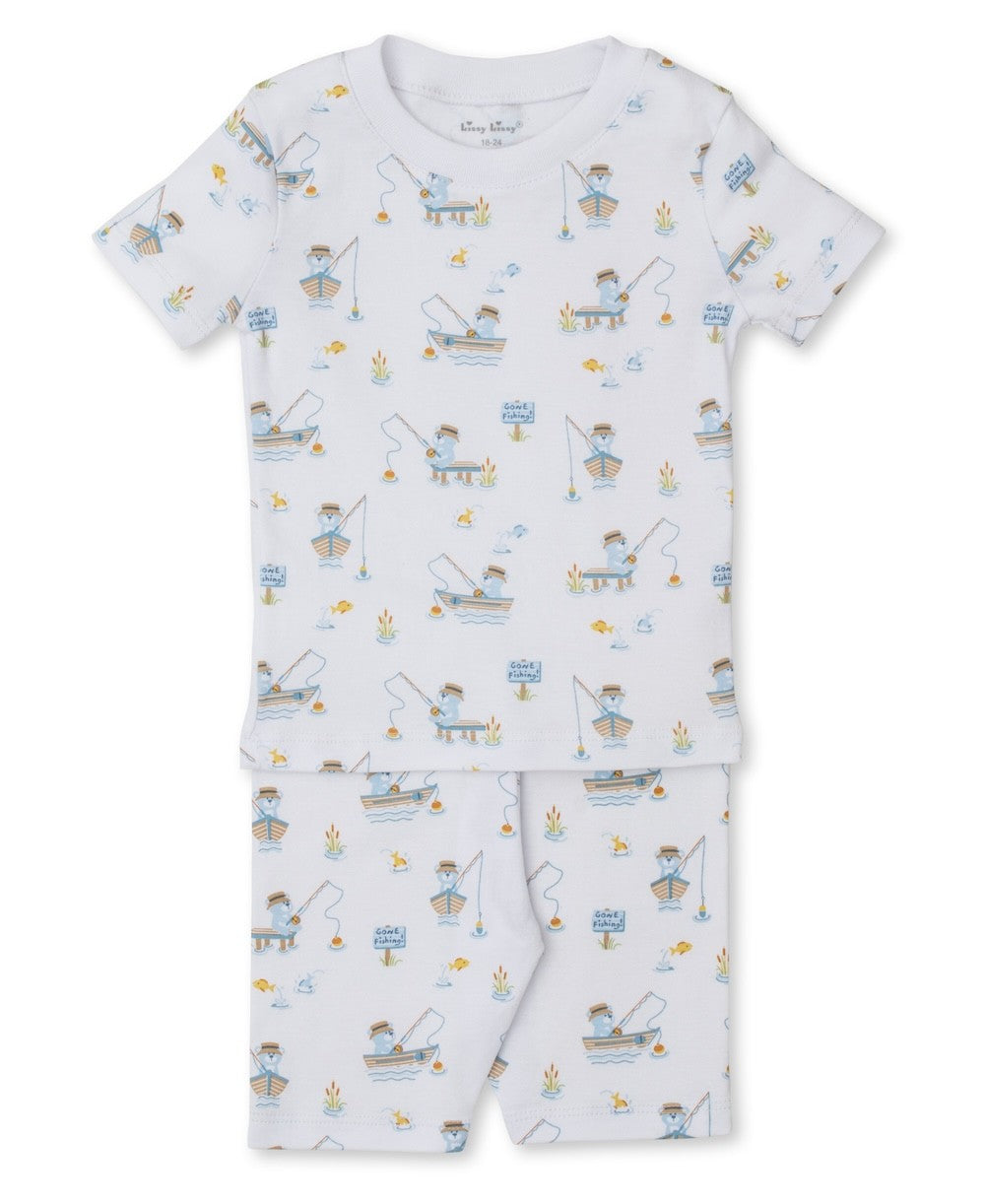 Kissy Kissy Boys Short Pajamas - Rather Be Fishing by Kissy Kissy
