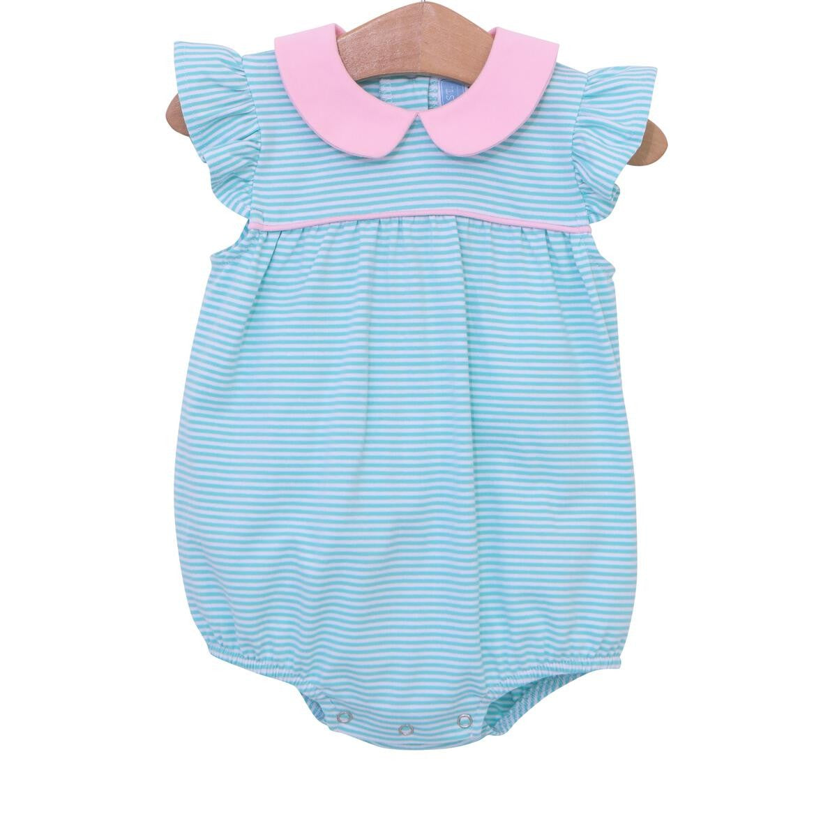 Trotter Street Kids Baby Girls Genevieve Bubble - Mint & Pink by Trotter Street Kids