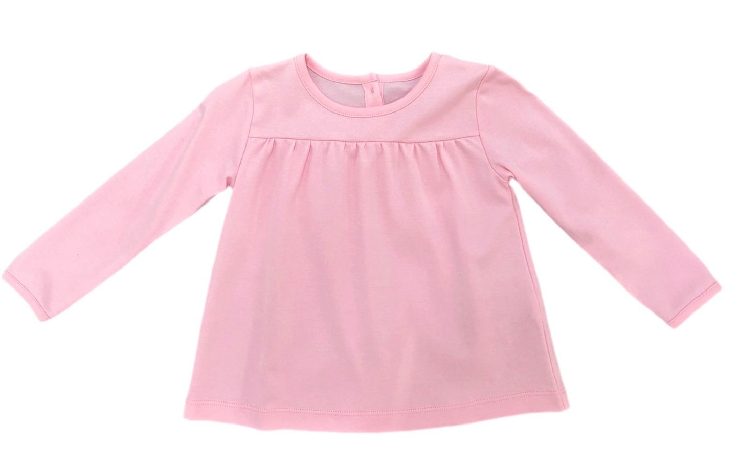 James & Lottie Girls Isla Knit Top - Light Pink