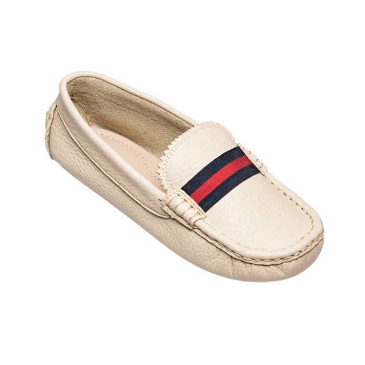 Elephantito Boys Dress Shoes - Club Loafer - Cream