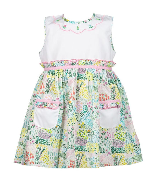 Proper Peony Girls Peyton Estate Floral Dress