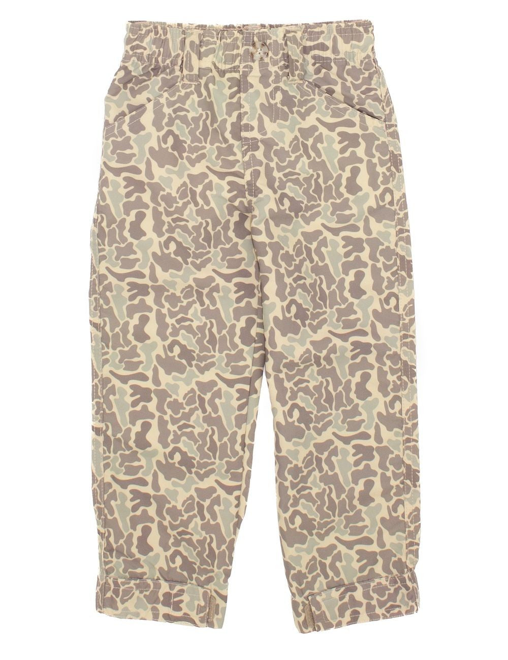 Properly Tied Boys Mallard Long Pants - Tan Vintage Camo by Properly Tied