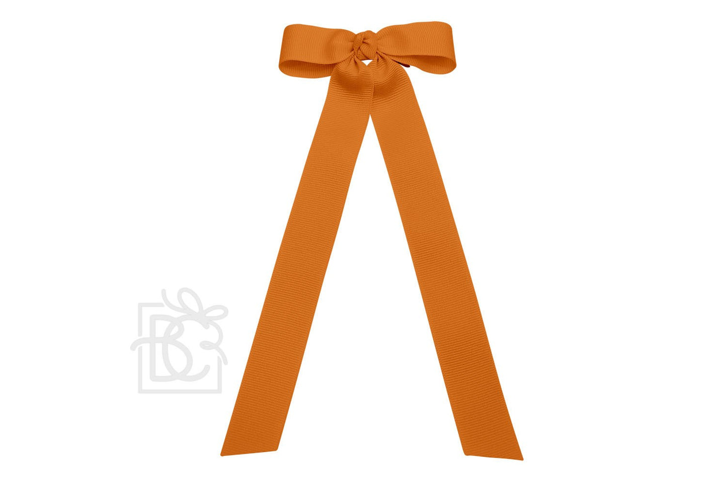 Beyond Creations Girls Grosgrain Bow with Streamer Tails - Ginger by Beyond Creations