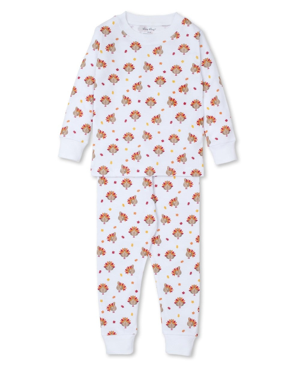 Kissy Kissy Turkey Time Thanksgiving Snug Fit Pajamas