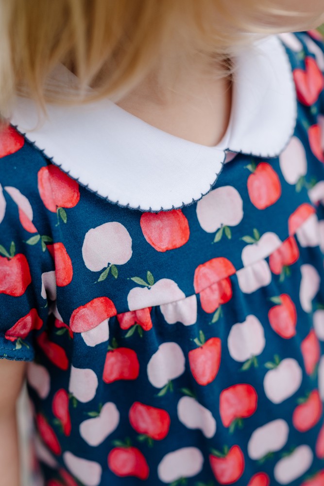 Proper Peony Pima Girls Tunic & Leggings Set - McIntosh Apples