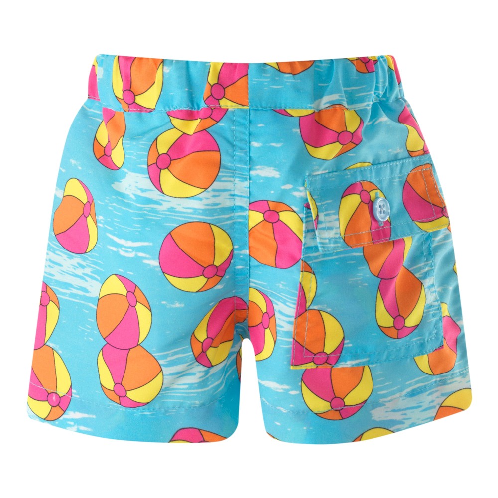 Rachel Riley London Baby Boys Swim Trunks - Pool Play Beach Balls