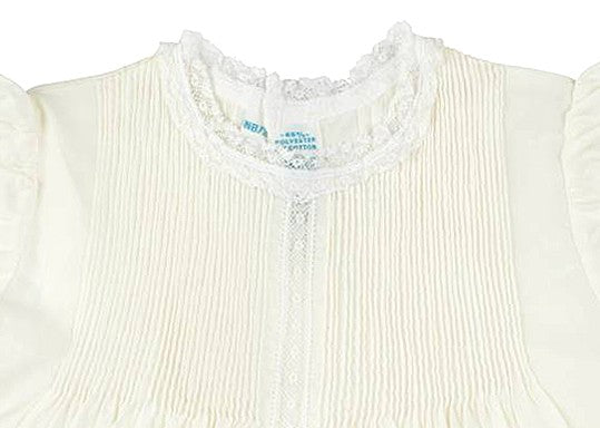 Feltman Brothers Newborn Baby Girls Take Me Home Dress with Slip - Maize Yellow