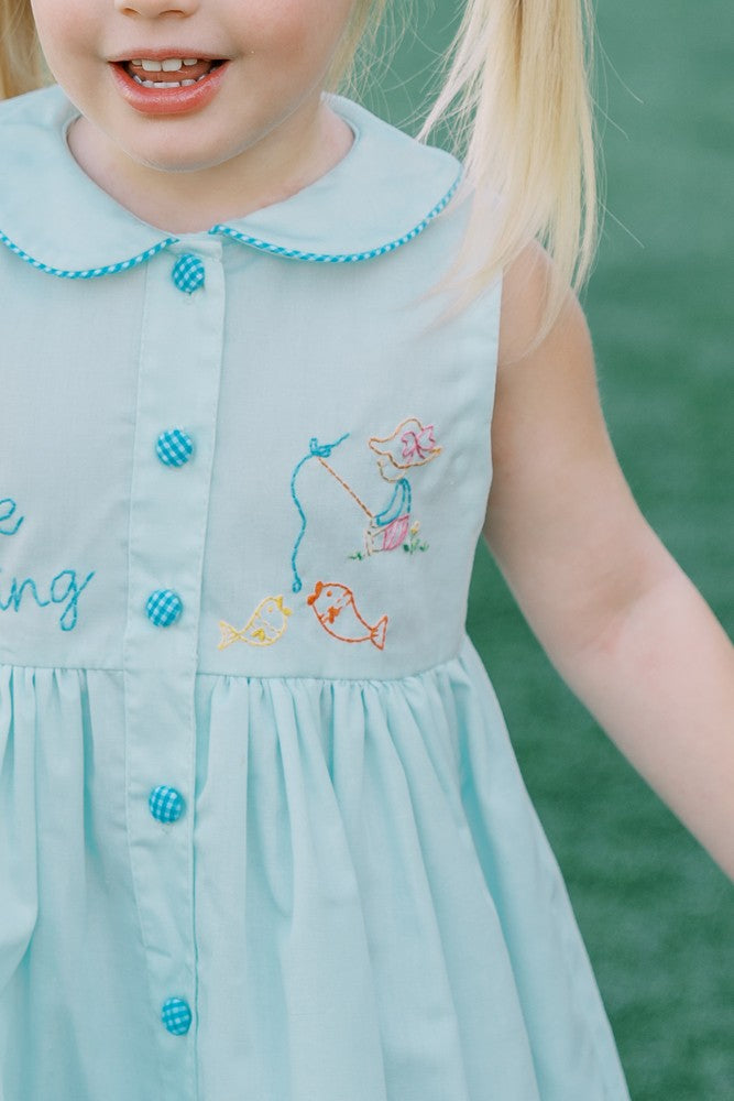 Proper Peony Girls Gone Fishing Dress