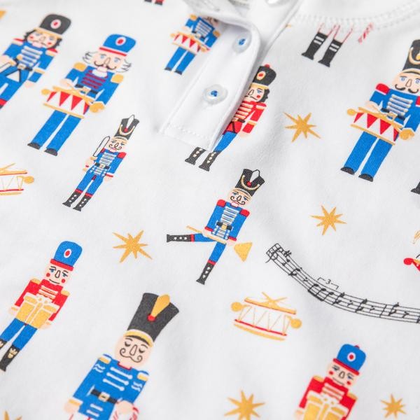 Petitdoux Boys Holiday Pajamas - Nutcracker Soldiers