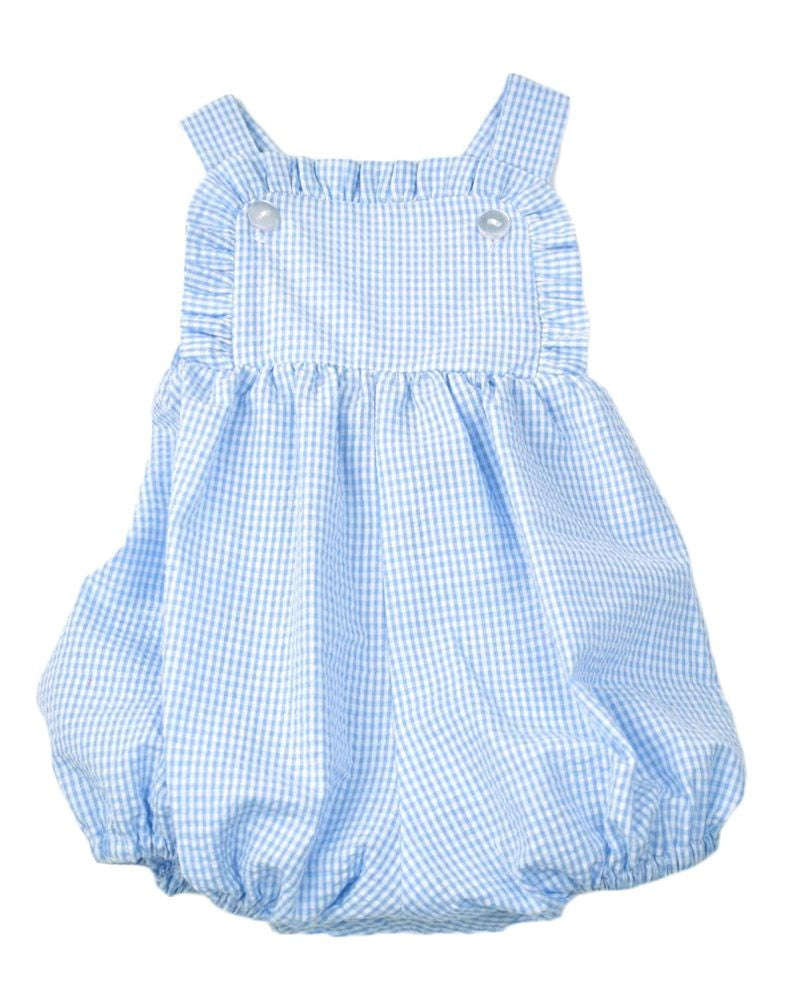 Funtasia Too Baby Girls Check Bubble - Light Blue by Funtasia