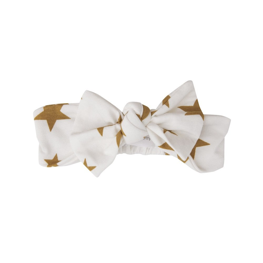 Angel Dear Baby Girls Headband - Organic - Honey Stars