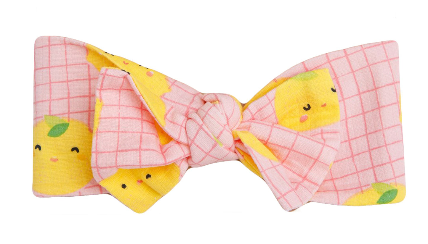 Angel Dear Baby Girls Bow Headband - Pink Lemons