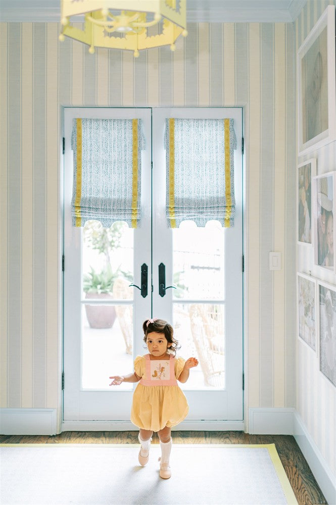Proper Peony Baby Girls Yellow Royal Carousel Bubble