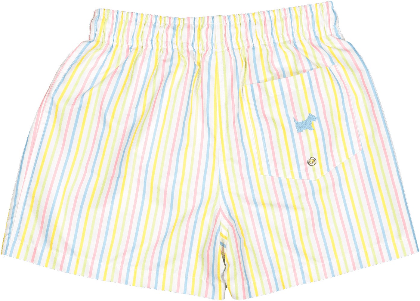 Sal & Pimenta Boys Swim Trunks - Celebration Pastel Stripes by Sal & Pimenta