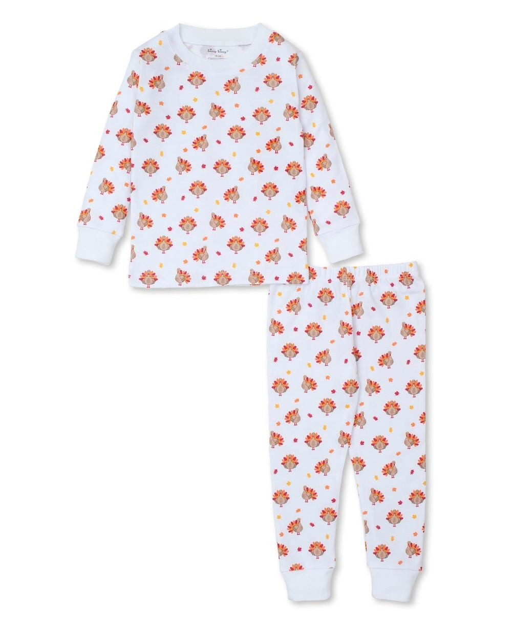 Kissy Kissy Turkey Time Thanksgiving Snug Fit Pajamas