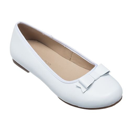 Elephantito Girls Shoes - Camille Dress Flats - White