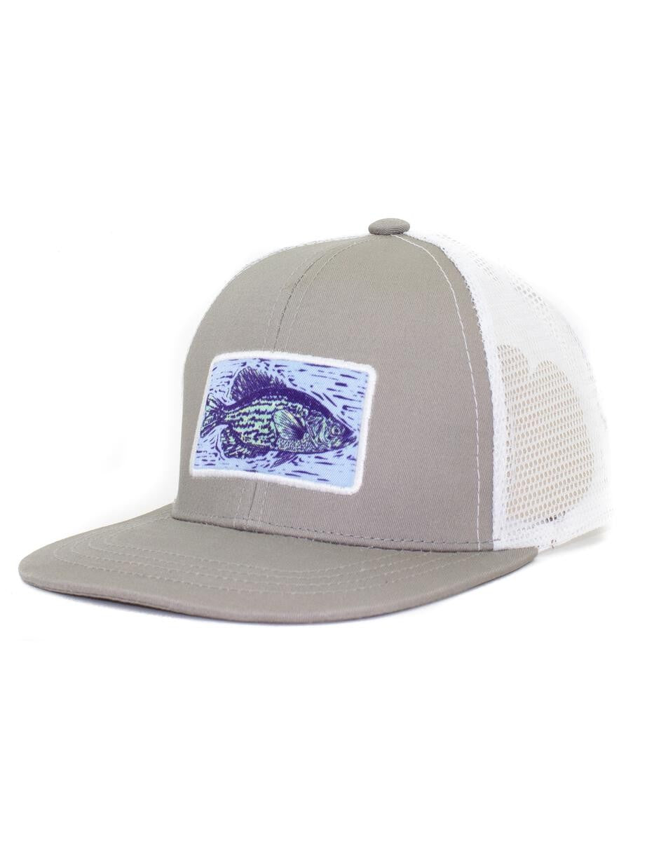 Properly Tied Youth Trucker Hat - Crappie Fish by Properly Tied