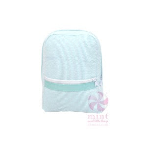 Mint Kids Backpack - Mint Seersucker by Mint