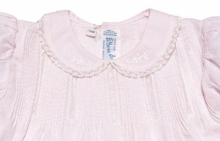 Feltman Brothers Baby Girls Sweet Dress & Slip Set with Lace - Pink