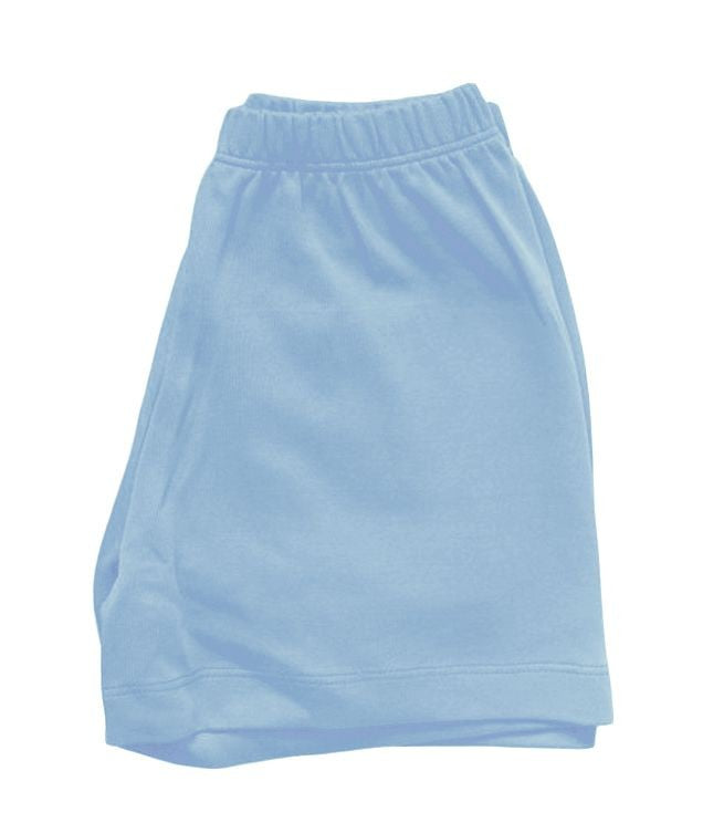James & Lottie Boys Conrad Knit Shorts - Light Blue by James & Lottie