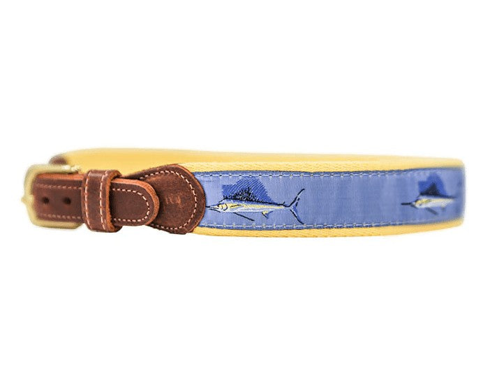 Bailey Boys Buddy Belt - Light Blue with Sailfish by Bailey Boys