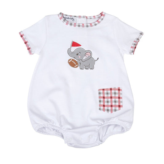 Magnolia Baby Boys Alabama Crimson Tide Applique Bubble