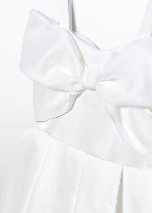 Abel & Lula Girls Organza Bow Special Party Dress