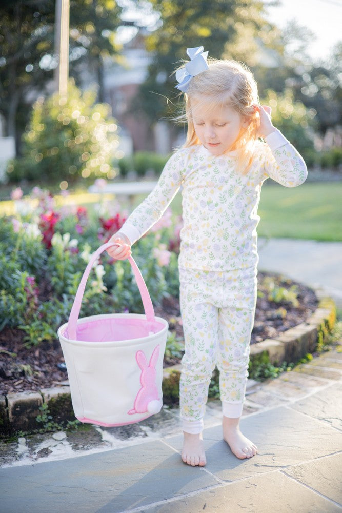 Proper Peony Hatch Easter Print Two Piece PJs Pajamas