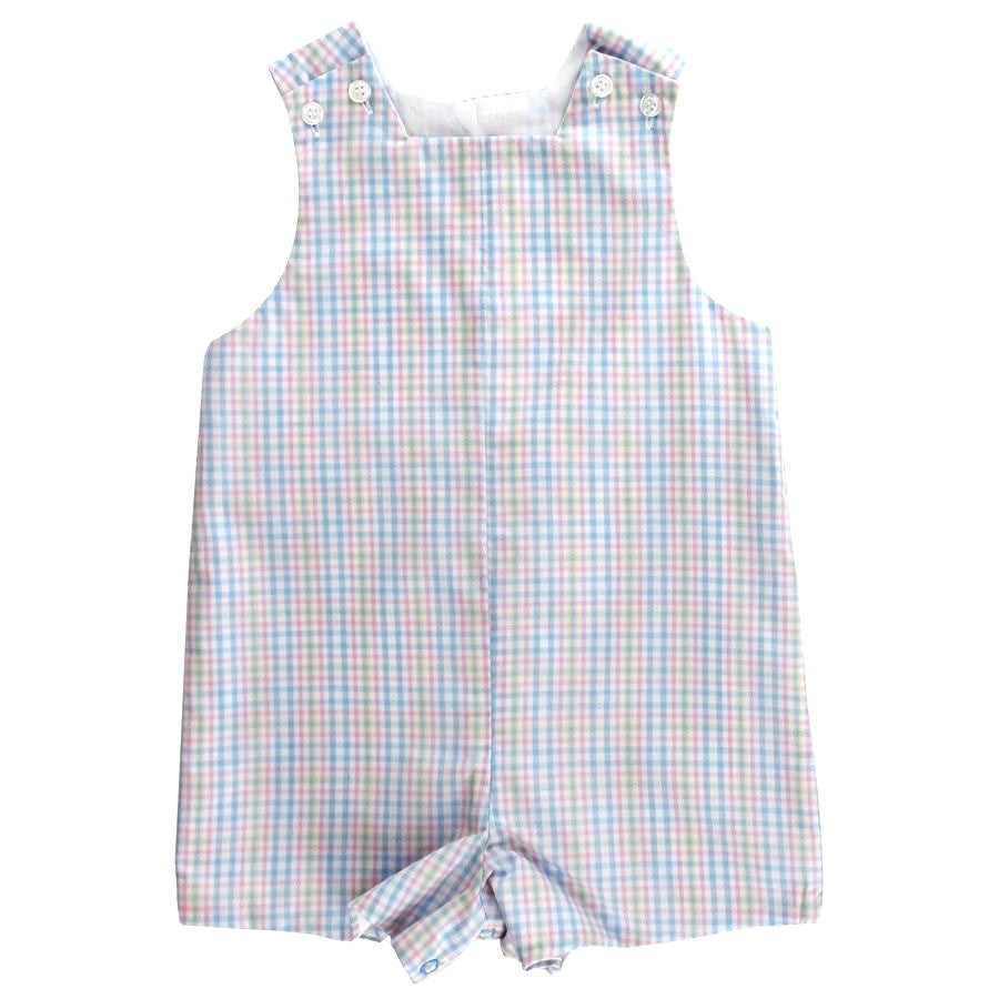 Bailey Boys Jon Jon with Tabs - Primrose Plaid
