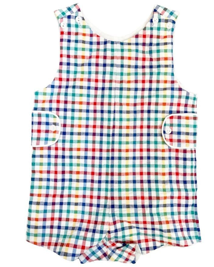 James & Lottie Baby / Toddler Boys Reed Jon Jon - Back to School Check