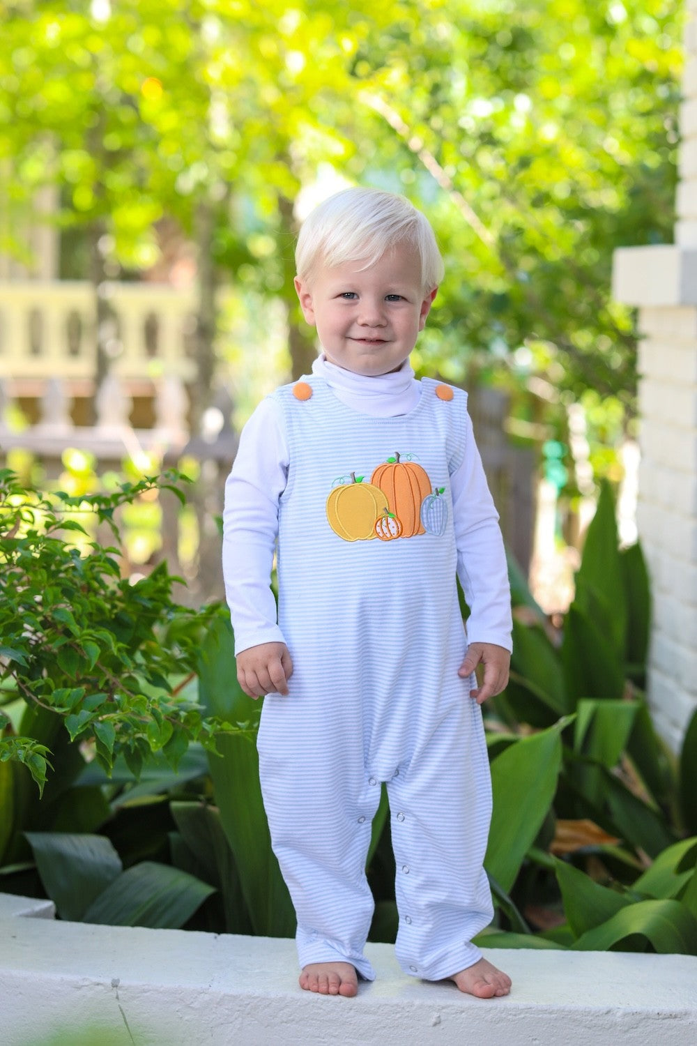 Trotter Street Kids Boys Longall - Blue Pumpkin Patch