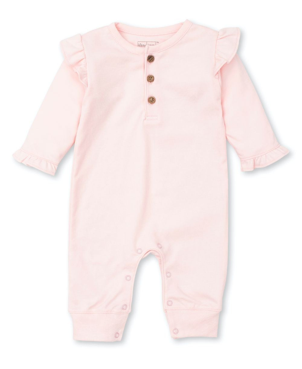 Kissy Kissy Love Baby Girls Pink Playsuit Romper