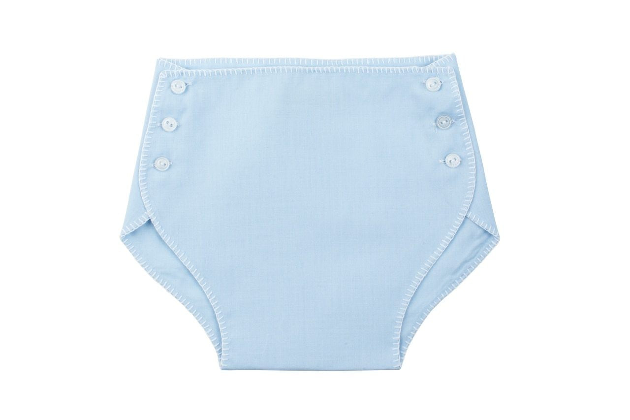 Feltman Brothers Baby Boys Button Diaper Cover - Blue