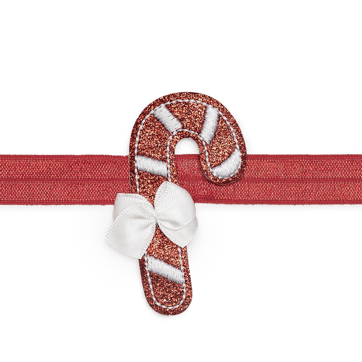 Sweet Wink Girls Headband - Red Candy Cane by Sweet Wink