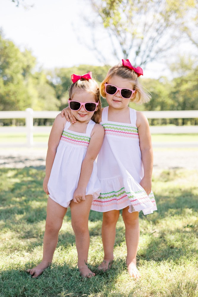 Proper Peony Girls Reese Preppy Rick Rack Sun Bubble by Proper Peony