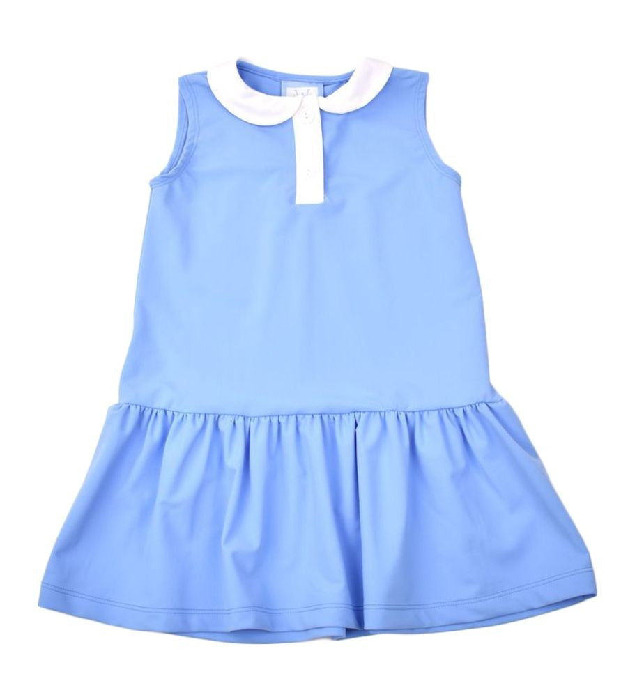 Funtasia Too Girls Blue Athleisure Tennis Dress