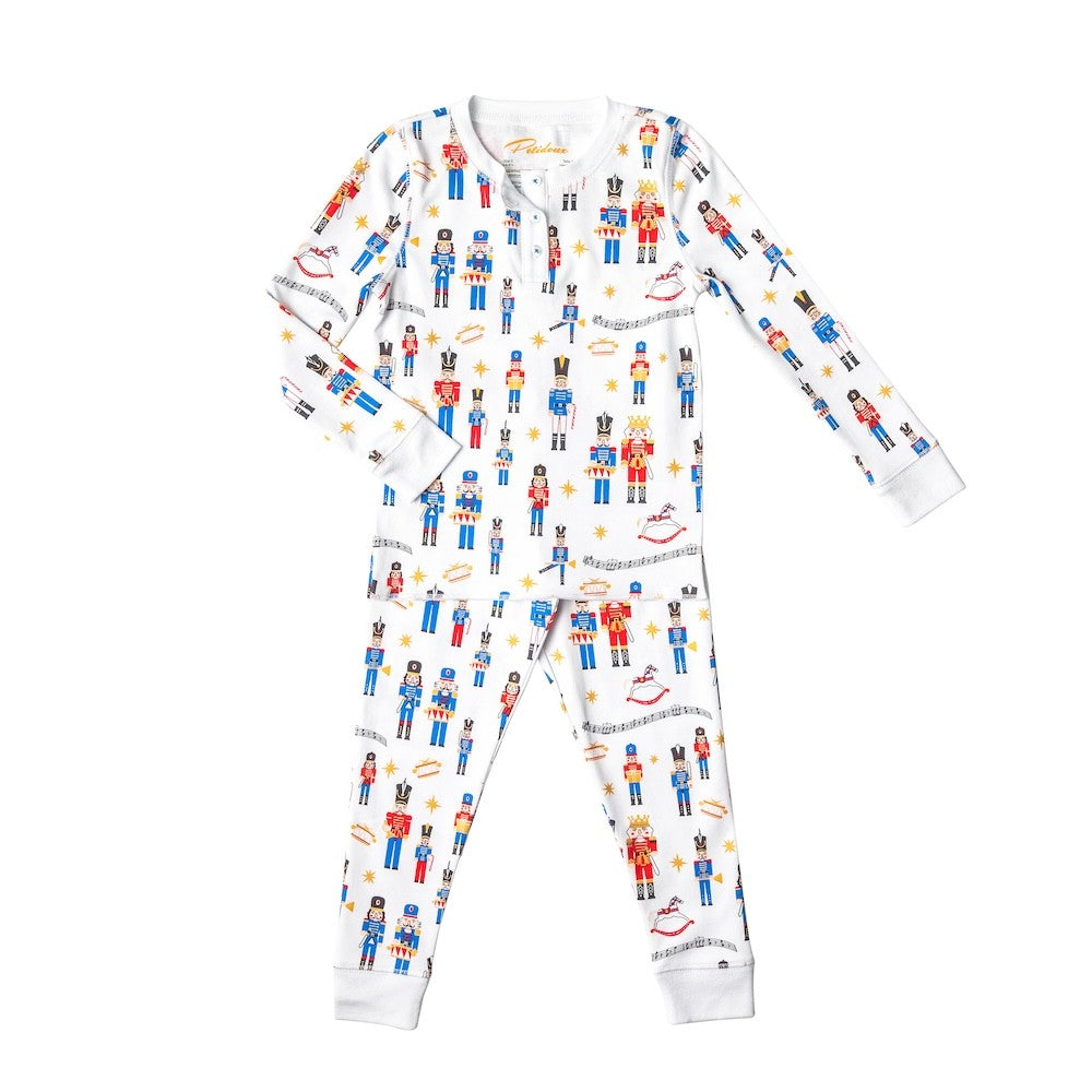 Petitdoux Boys Holiday Pajamas - Nutcracker Soldiers