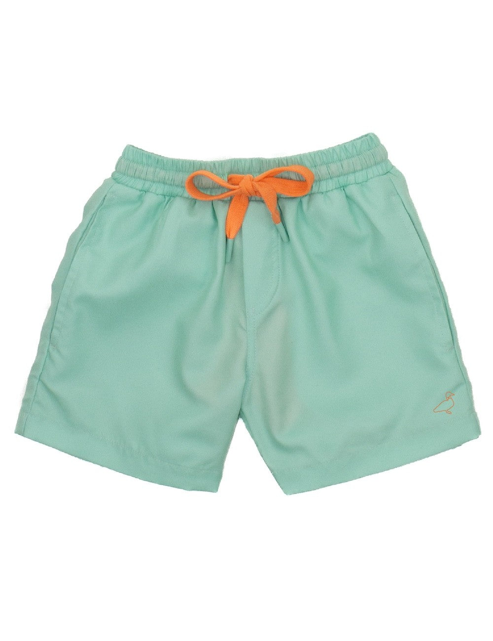 Properly Tied Boys Wavechaser Swim Trunks - Aqua Sea Glass