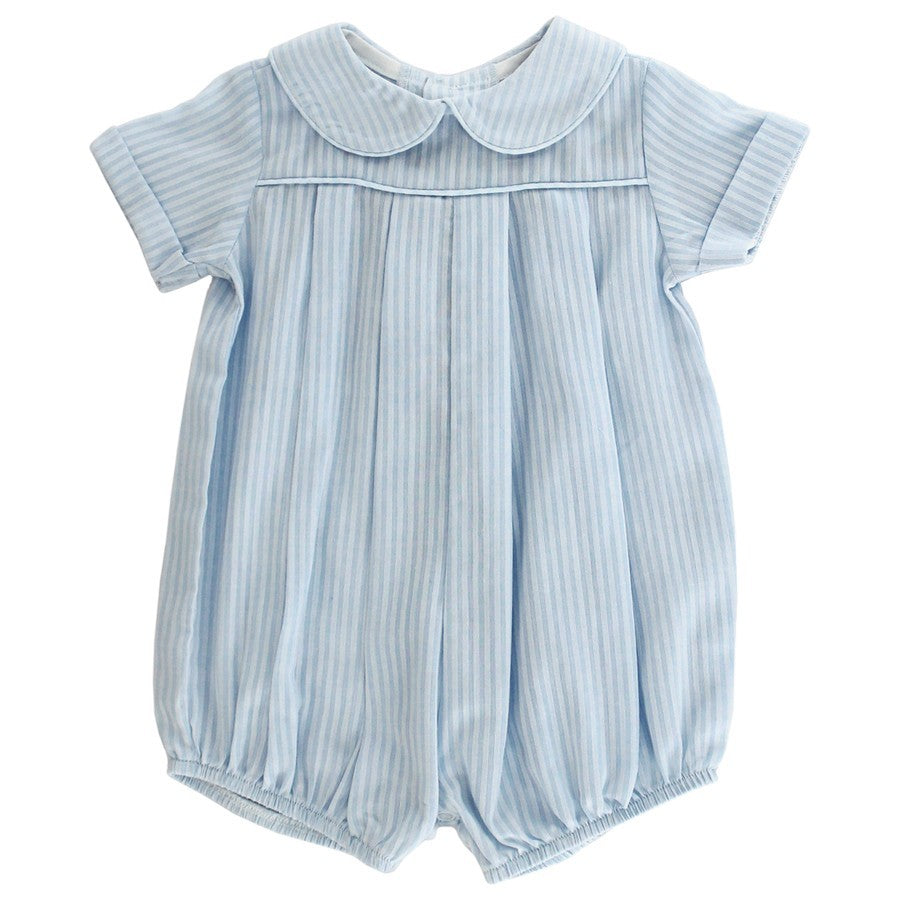 Bailey Boys Baby Bubble - Dressy Blue Skylight Stripe