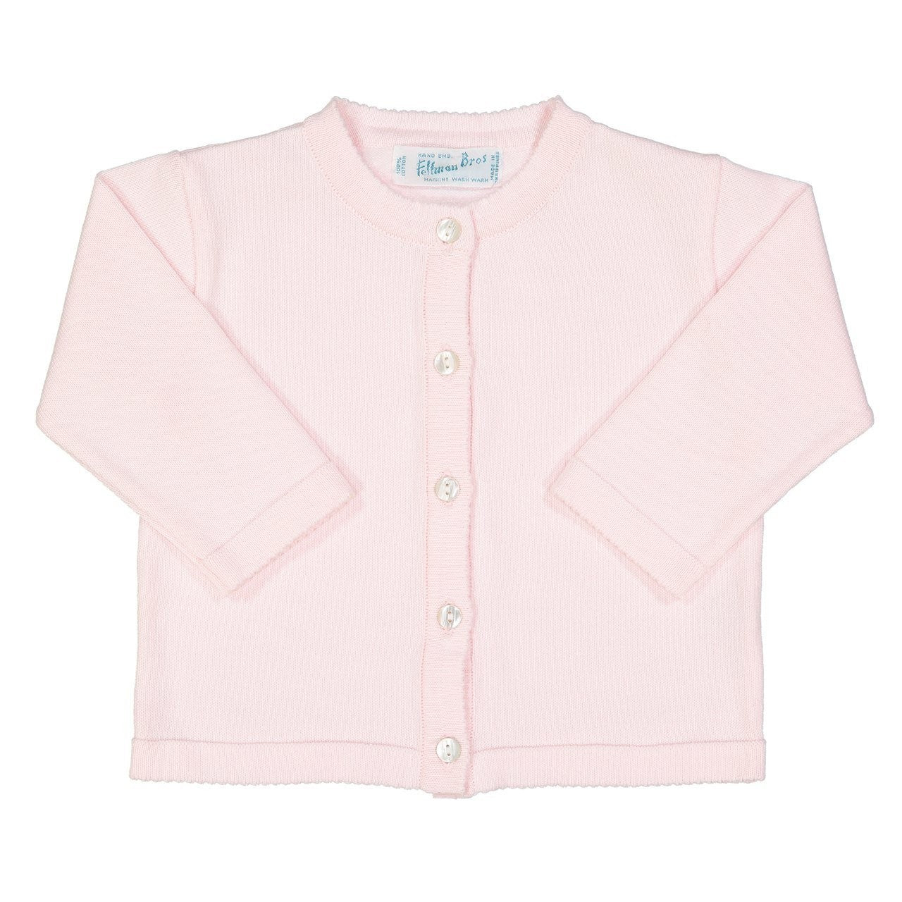 Feltman Brothers Baby / Toddler Girls Classic Cardigan Sweater - Pink
