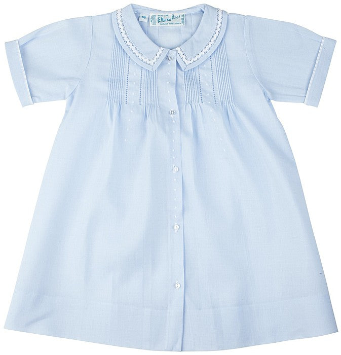 Feltman Brothers 74174 Infant Boys Light Blue Traditional Day Gowns
