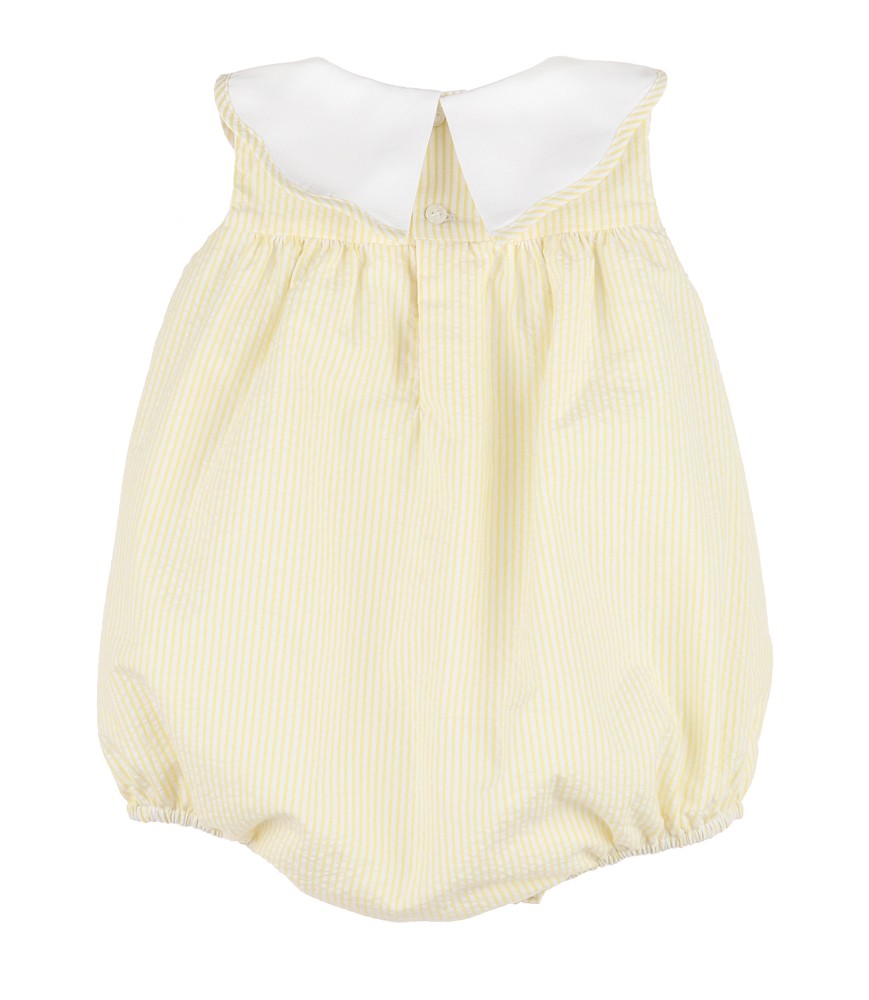 Sophie & Lucas Baby Girls Sugarbaker Bubble with Bows - Yellow