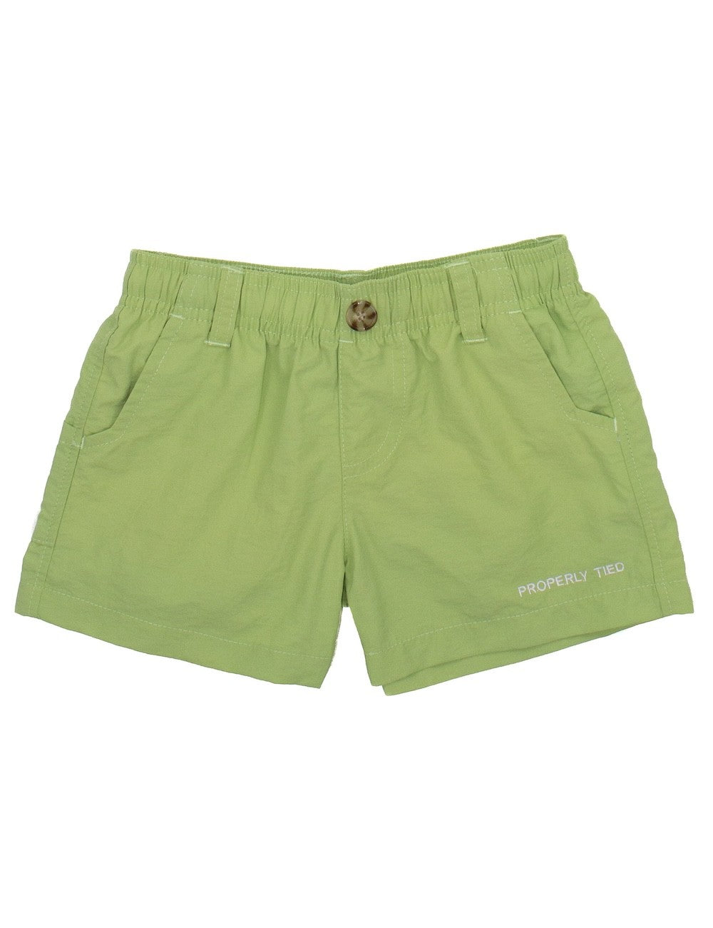 Properly Tied Boys Mallard Shorts - Light Green by Properly Tied